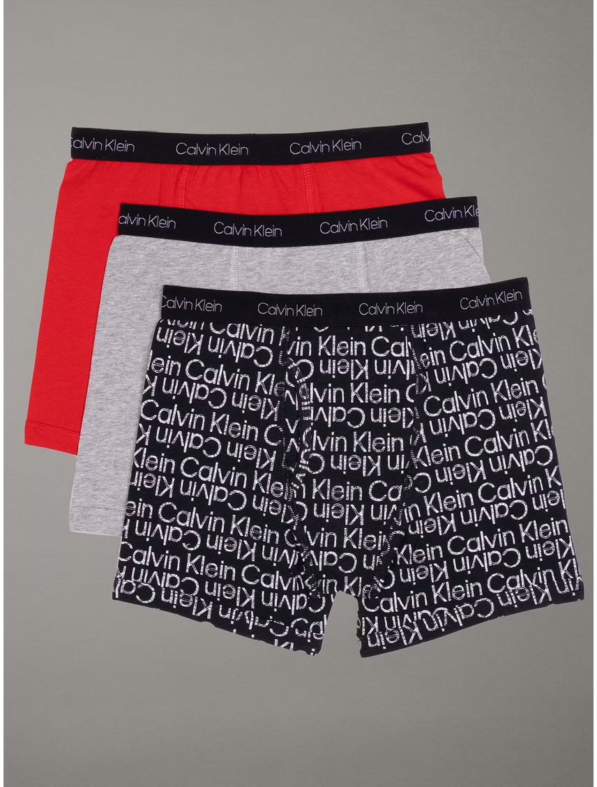 Pack 3 Boxérs Brief Cotton Stretch  para Niño