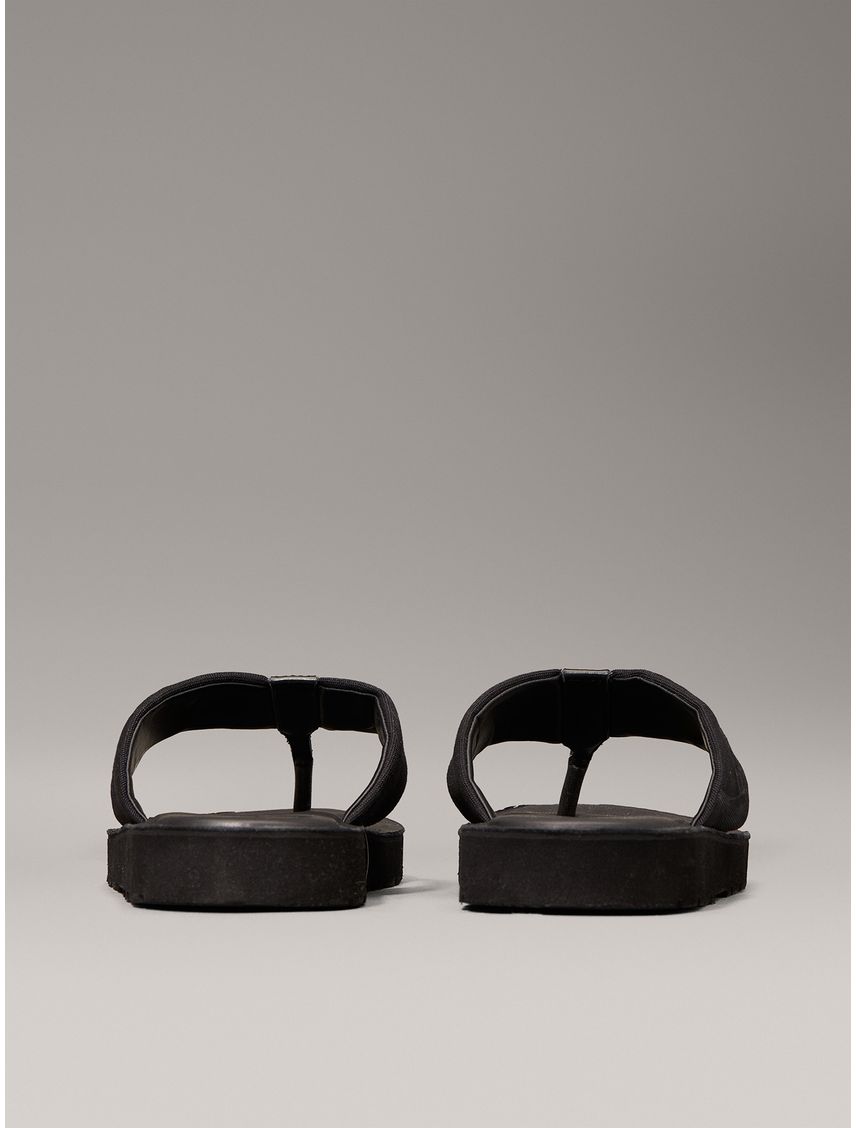 Sandalias de Lona con Logo