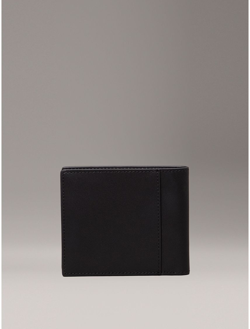 Billetera de Cuero Mono Logo