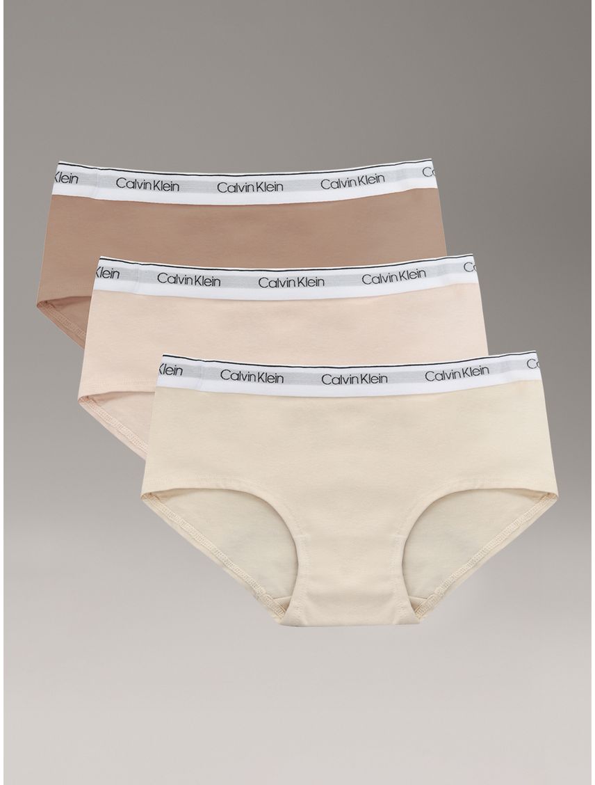 Pack 3 Calzones Hipster Modern Cotton para Niña