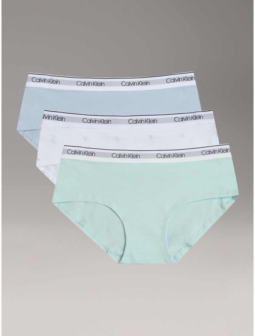 Pack 3 Calzones Hipster Modern Cotton para Niña