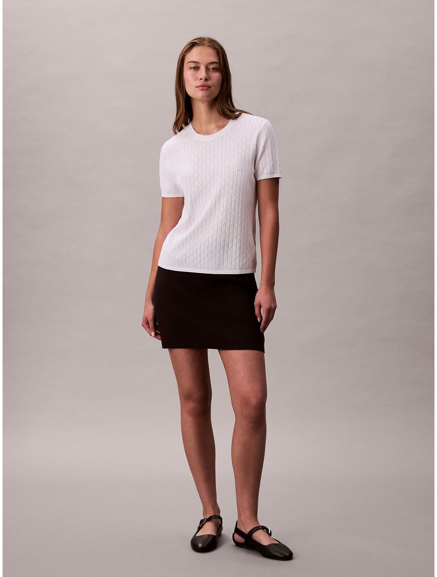 Blusa En Tejido Calado