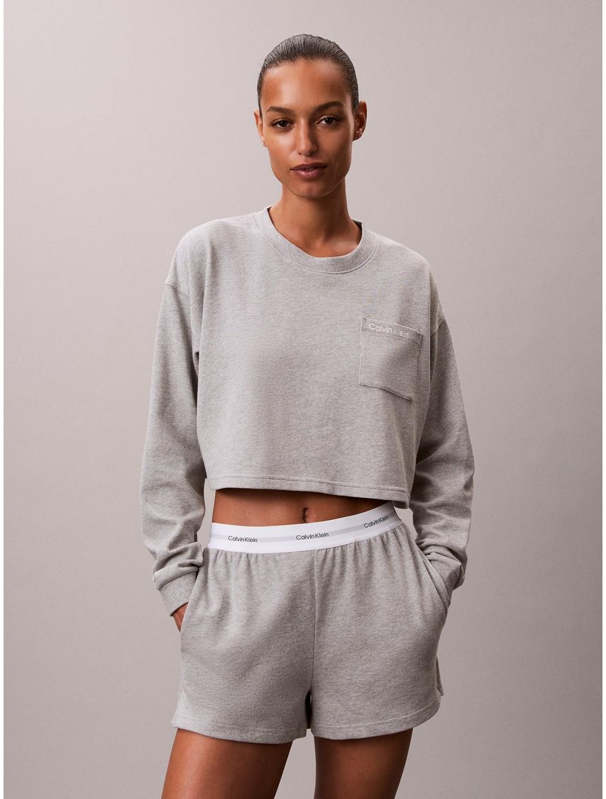 Polera De Pijama De Algodón Con Logo