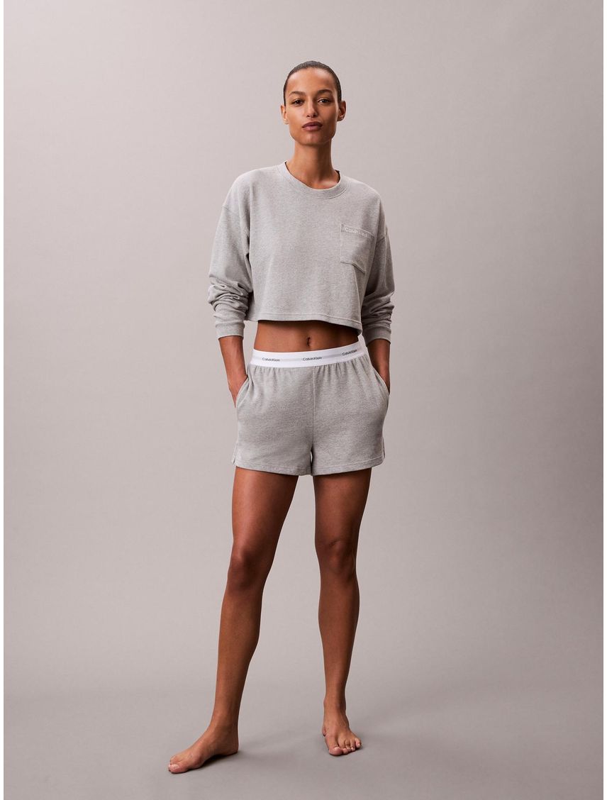 Polera De Pijama De Algodón Con Logo