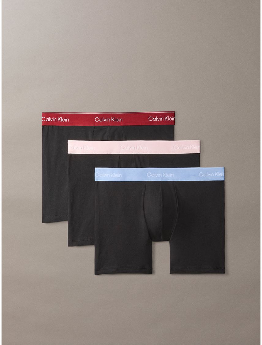 Pack De 3 Bóxers Brief Icon Cotton Stretch