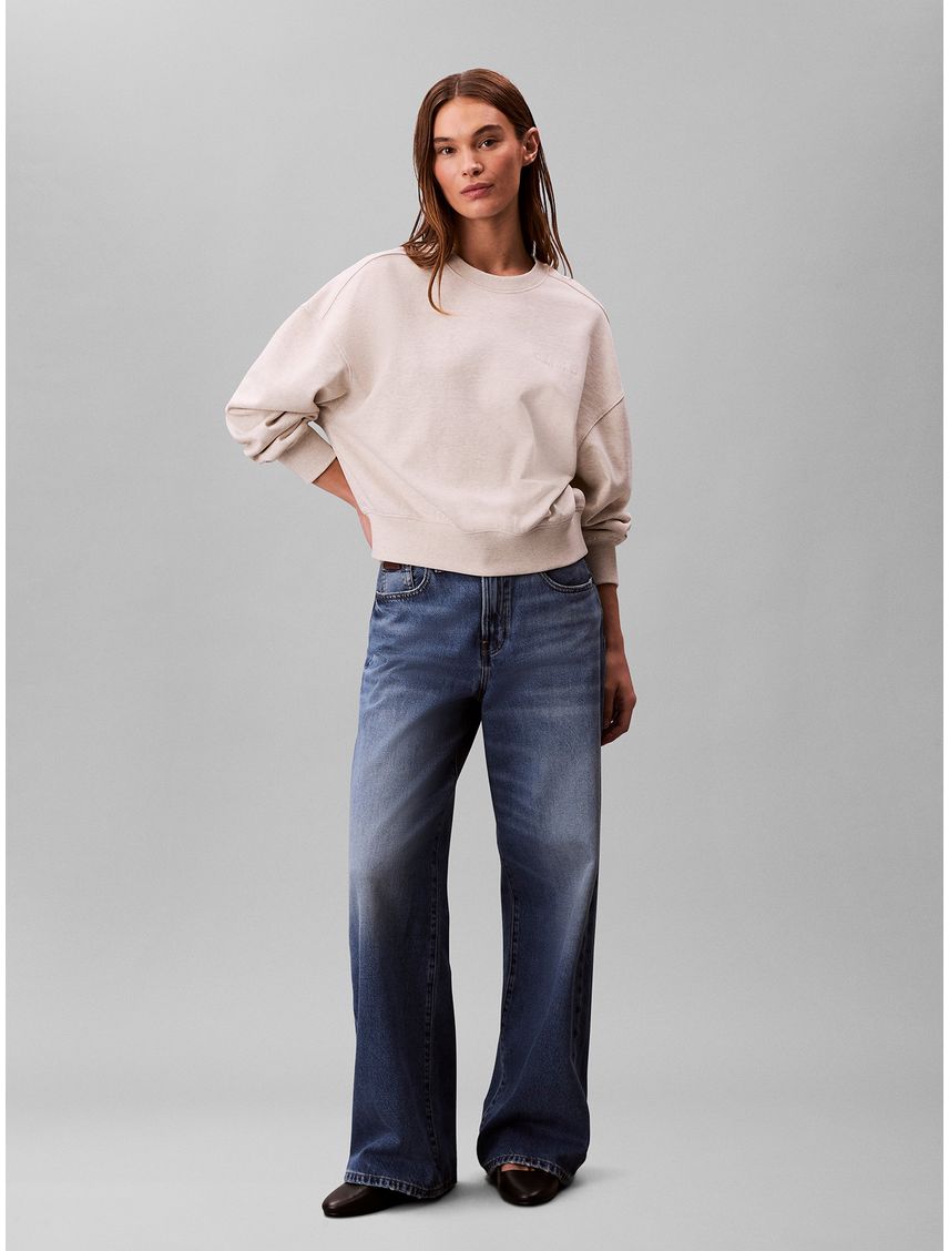 Polerón Con Tejido En Felpa