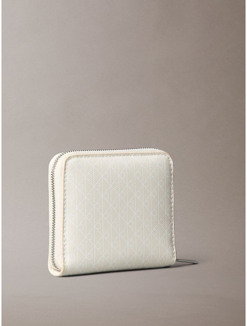 Billetera con Estampado de Monograma