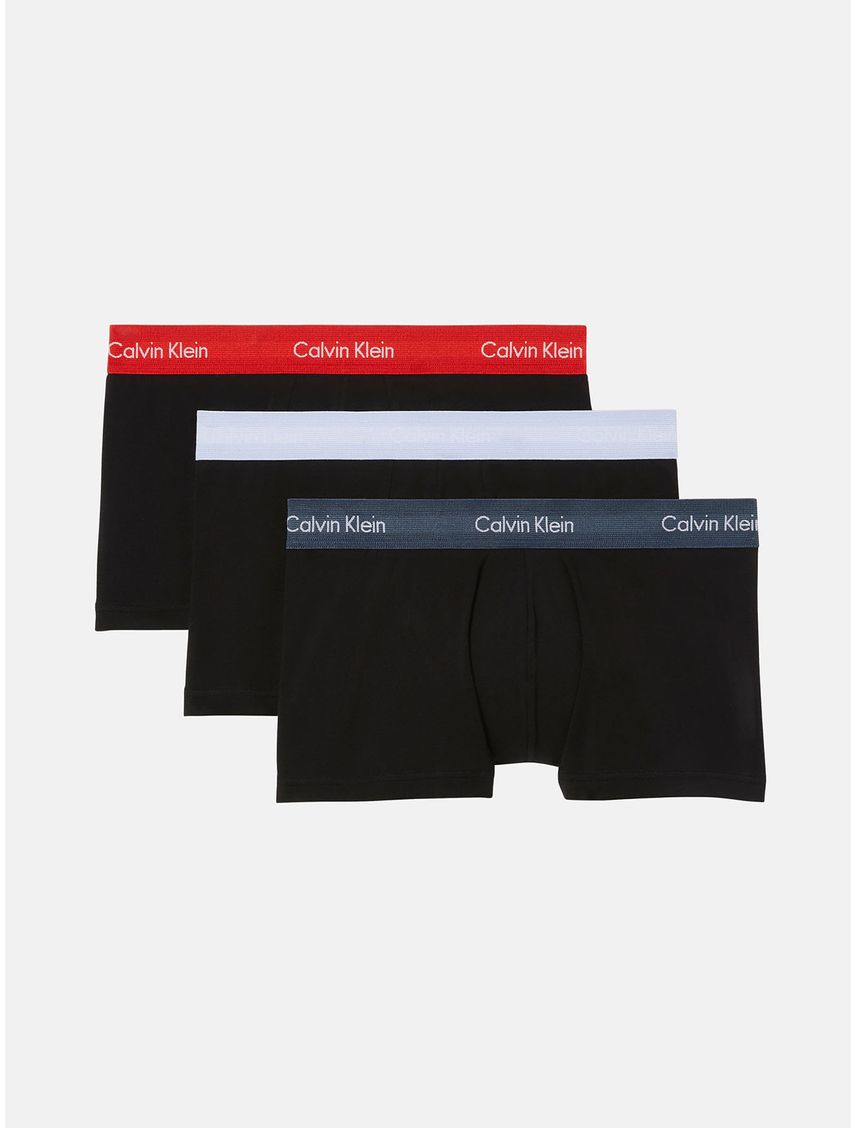Pack De 3 Bóxers Low Rise Trunk Cotton Strech