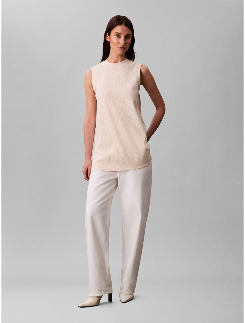 Blusa Con Logo En Jacquard