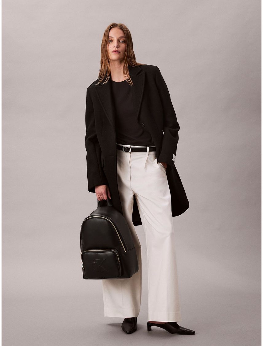 Mochila Con Logo Monograma Grabado