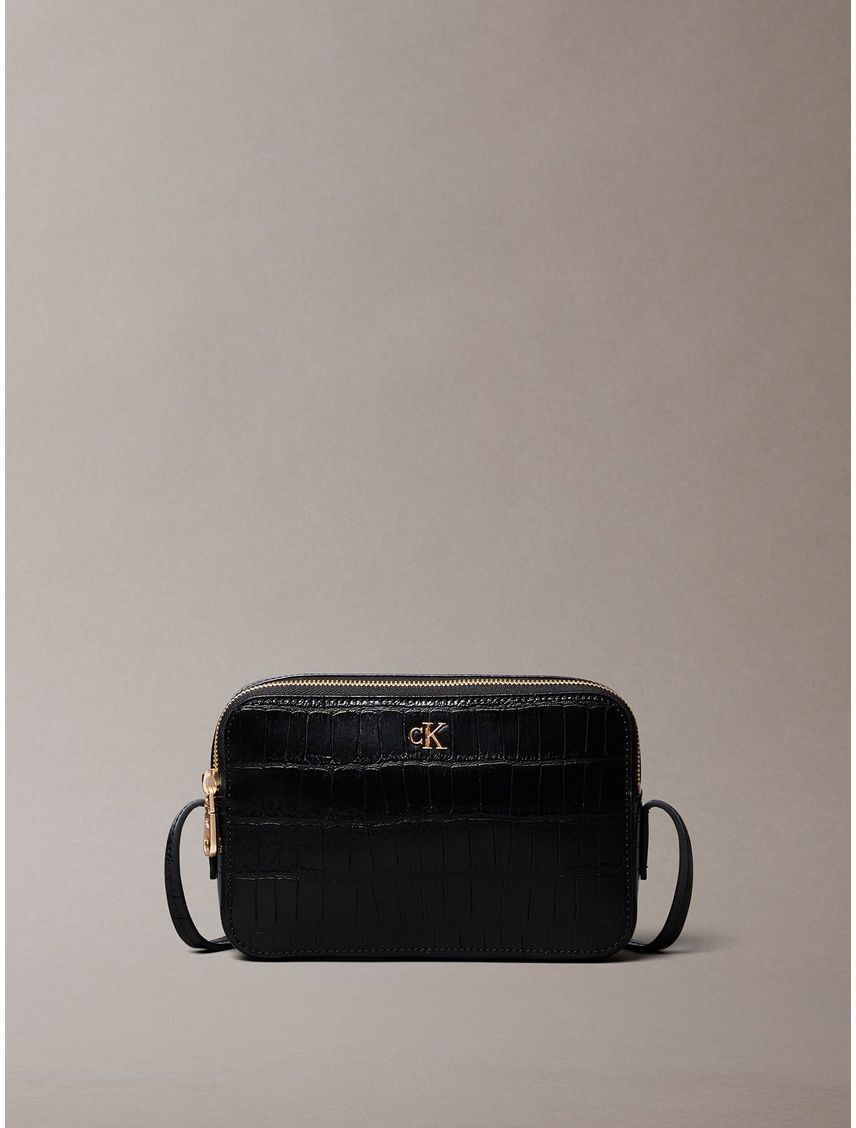 Bandolera Con Efecto Cocodrilo