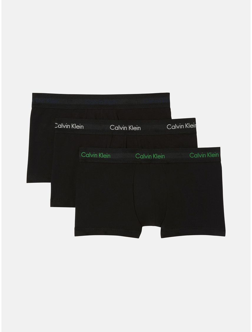 Pack De 3 Bóxers Low Rise Trunk Cotton Strech