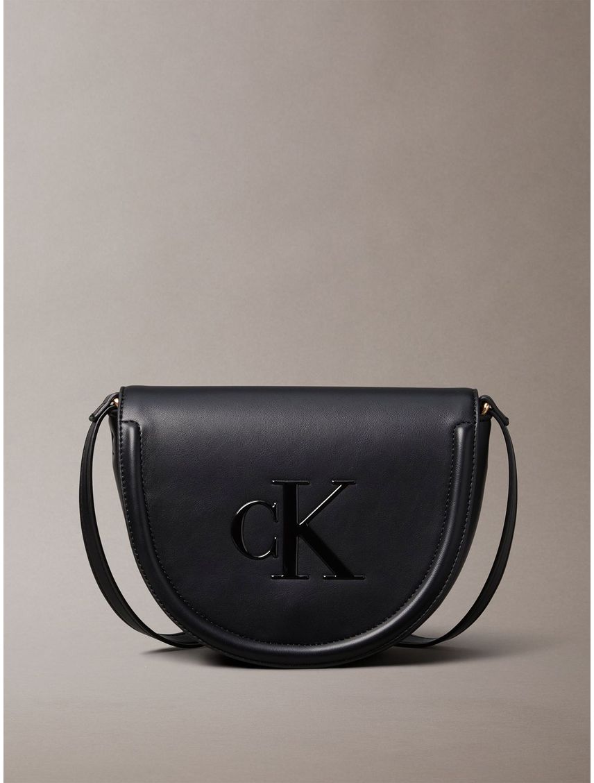 Cartera Saddle Con Monograma Grabado