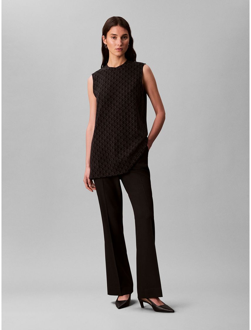 Blusa Con Logo En Jacquard