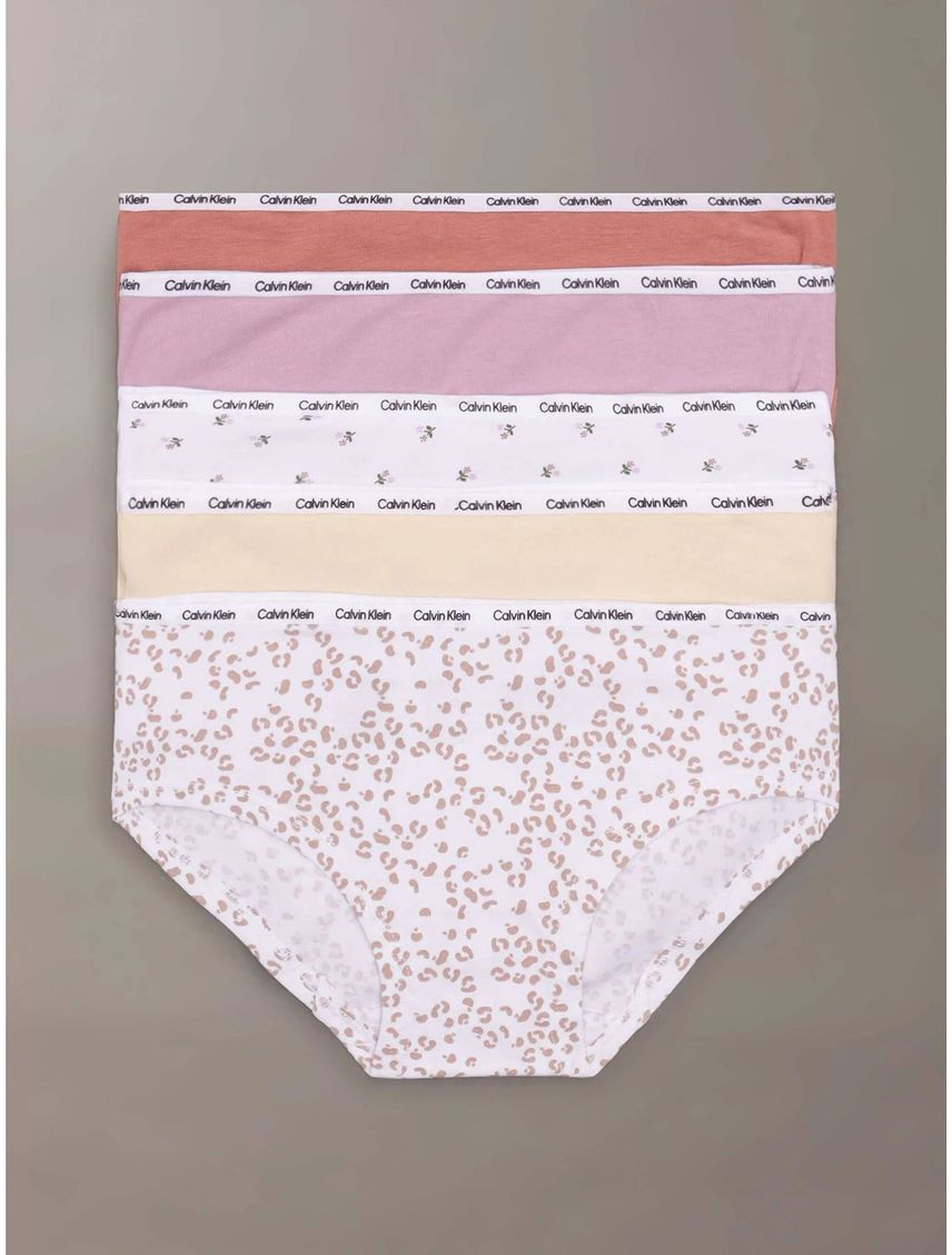 Pack 5 Calzones Hipster Para Niña