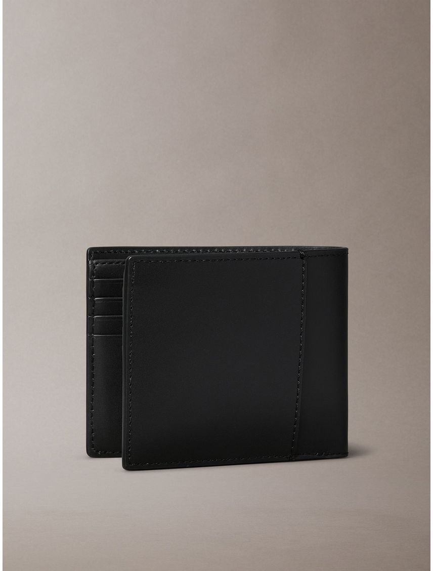 Billetera Tipo Billfold con detalles Metálicos