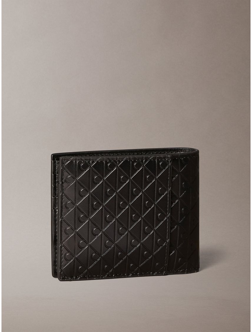 Billetera Plegada con Monograma Grabado