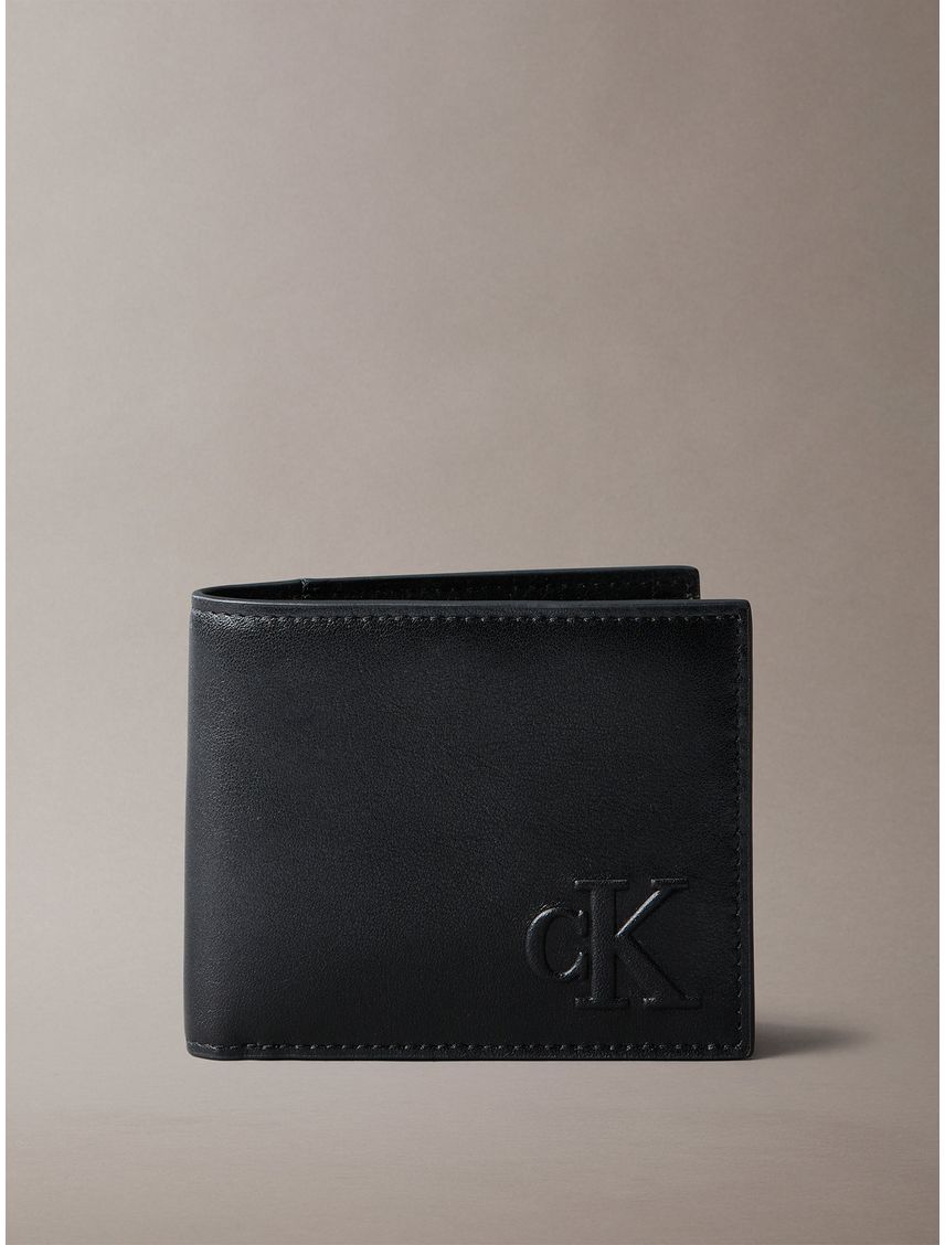 Billetera de Cuero con Monograma