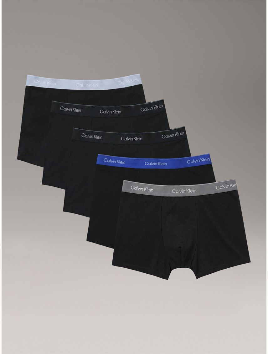 Pack De 5 Bóxers Trunk Icon Cotton Stretch