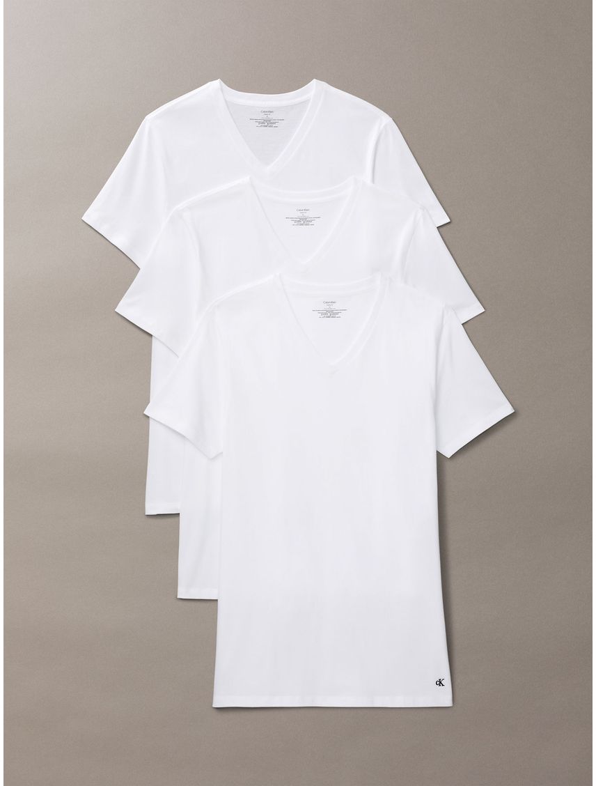 Pack de 3 Camisetas Cuello V Cotton Classics