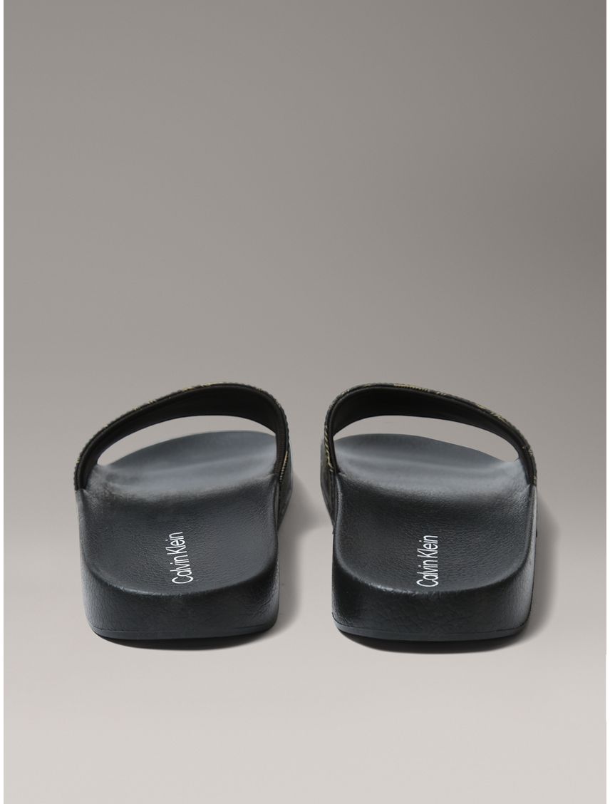 Sandalias con Estampado de Monograma