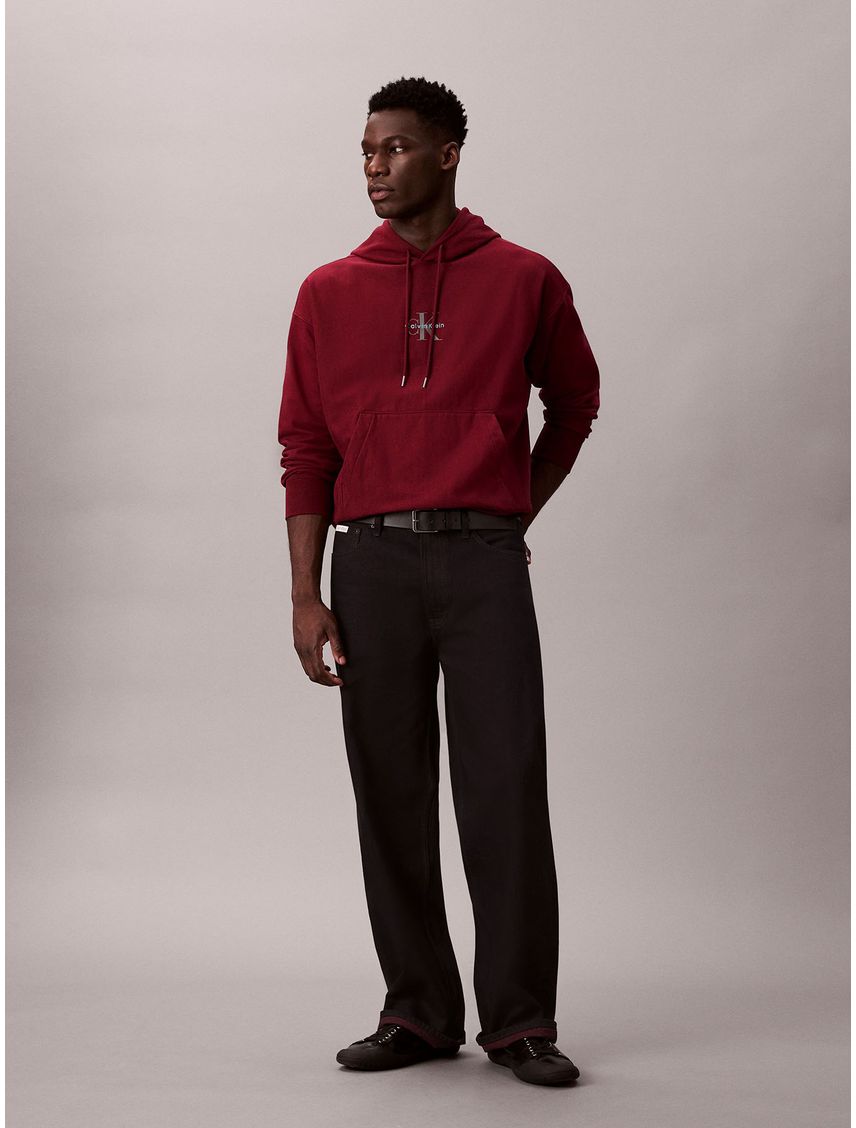 Polerón con Gorro y Tejido Felpa