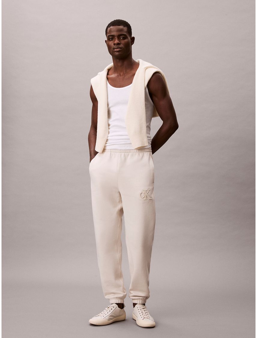 Jogger En Tejido de Felpa Pesada