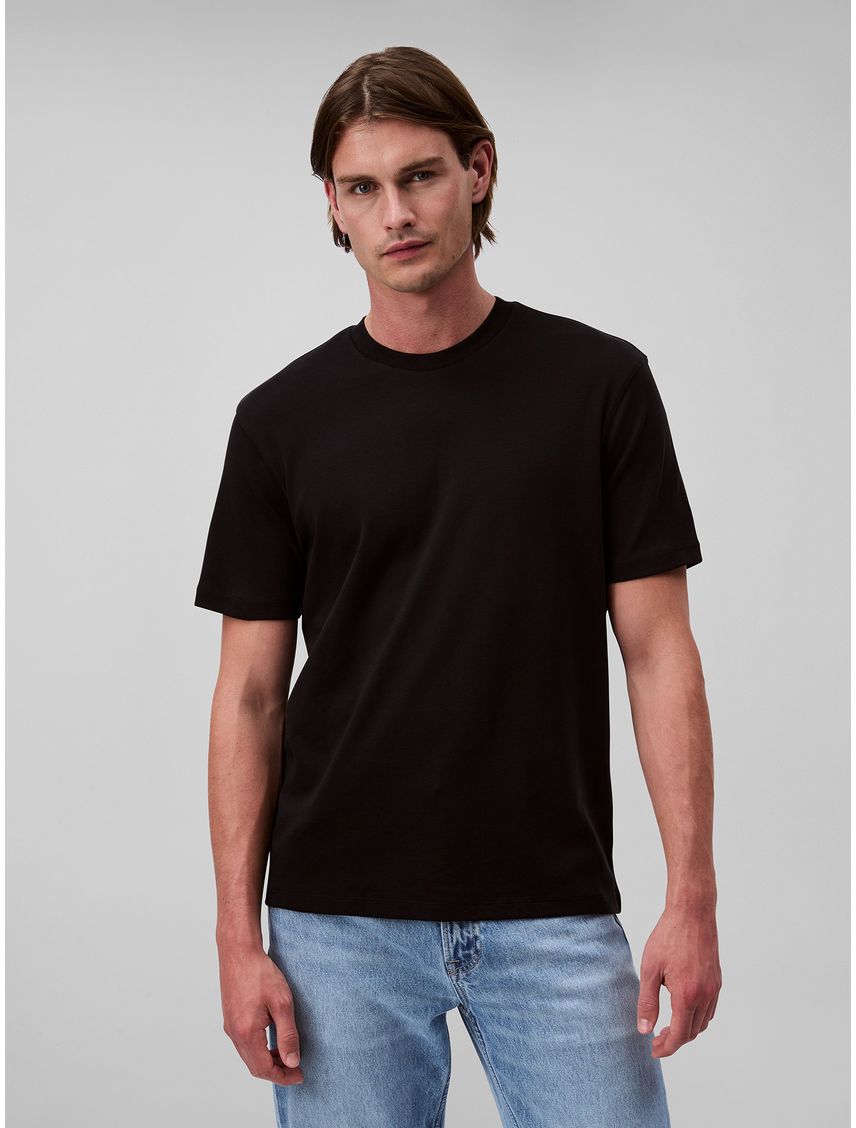 Polera de Algodón Supima de Cuello Redondo