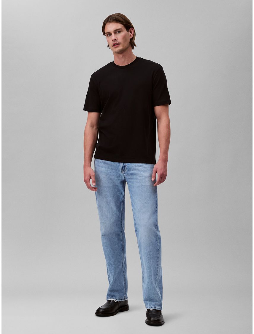 Polera de Algodón Supima de Cuello Redondo