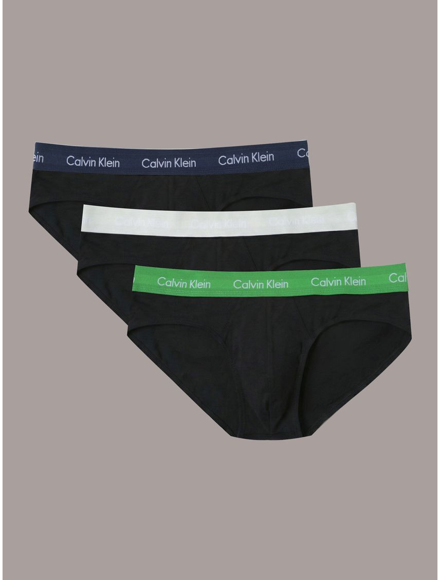 Pack De 3 Slips Cotton Stretch Wicking