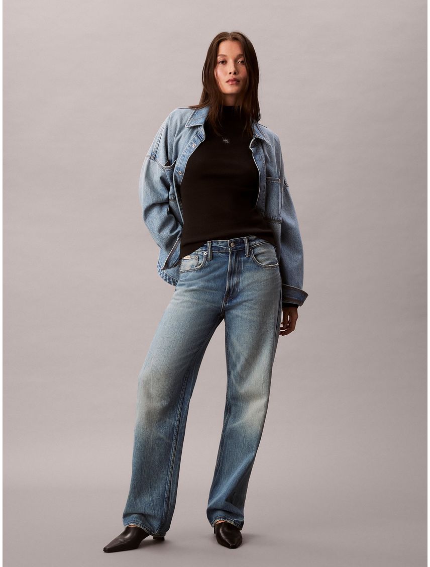 Polera Manga Larga con Cuello Tortuga