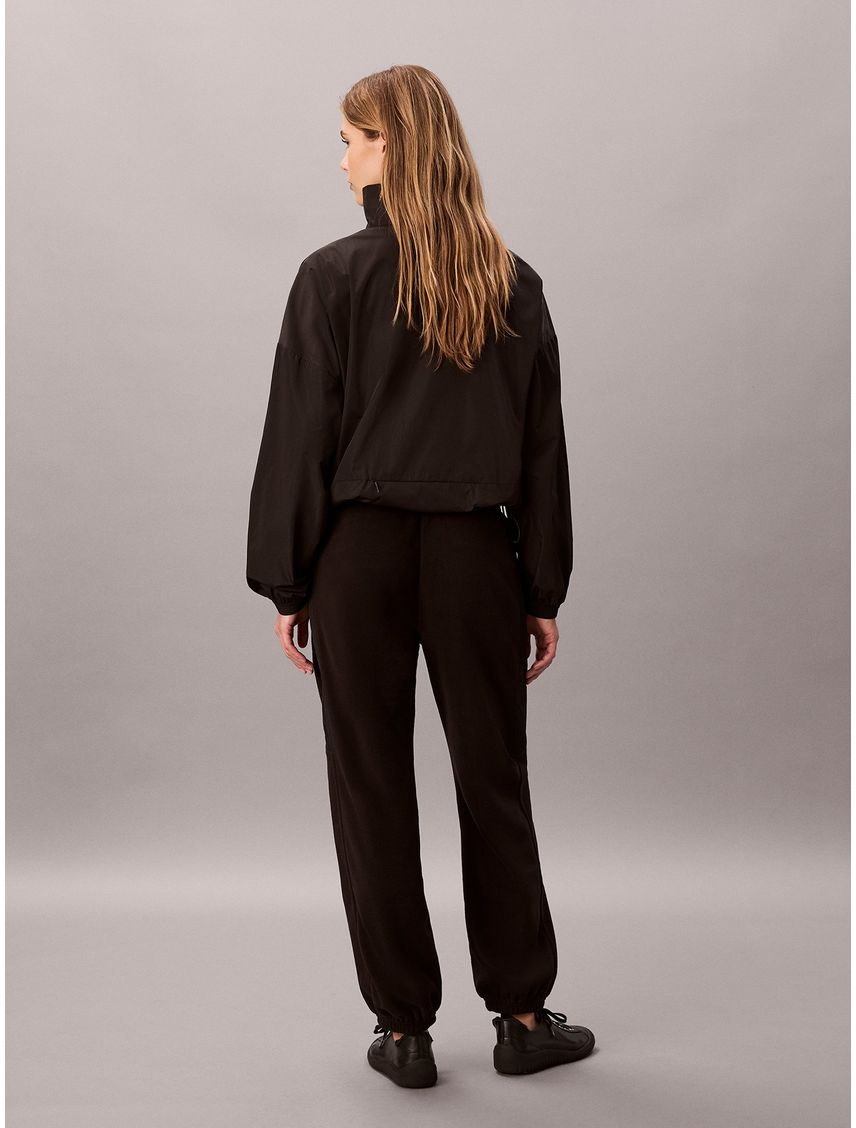 Jogger de Tejido Polar Combinado