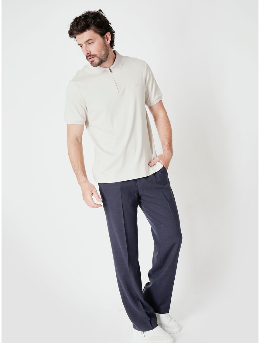 Polo Smooth Welt Zip
