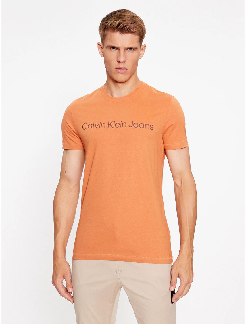 Naranjo Hombre Calvin Klein Jeans Calvin Klein Jeans Calvin Klein Ropa Calvin Klein Comprar Ropa Online CK Chile