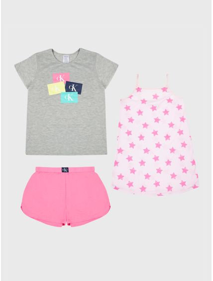 Pijama Niña Set 3 Piezas